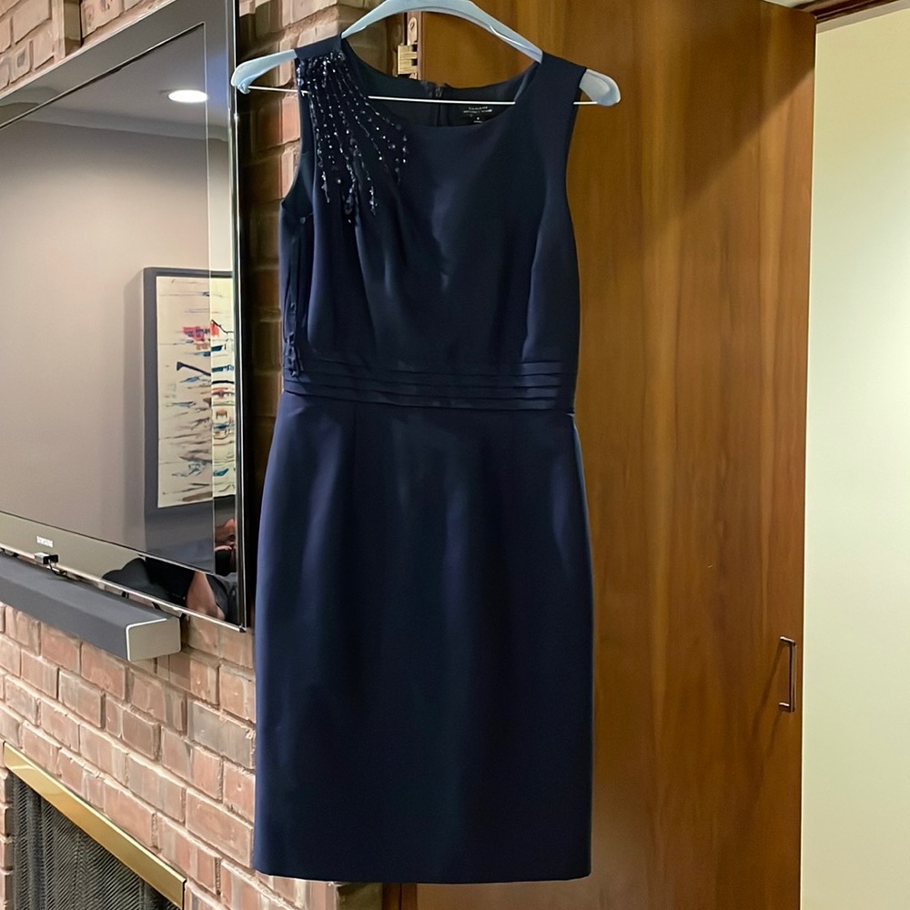 Blue cocktail dress